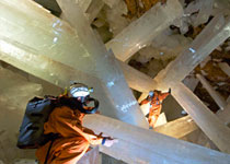 驚異の結晶洞窟　写真