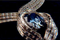 謎の宝石 ホープダイヤモンド　写真