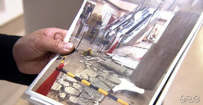 画像・熊本地震当時、損傷をうけた病院の写真