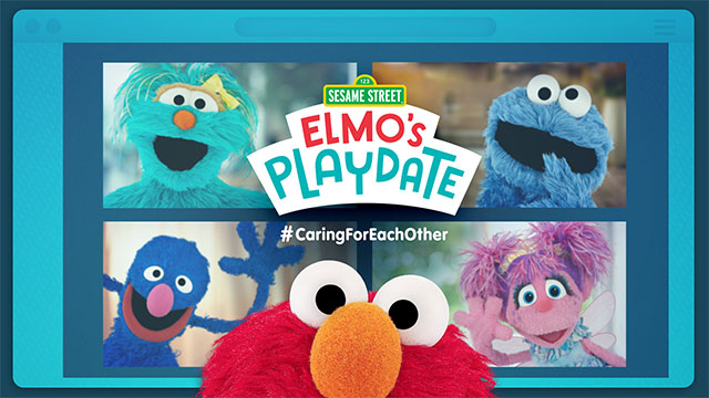 Sesame Street Elmo's Playdate #CaringForEachOther