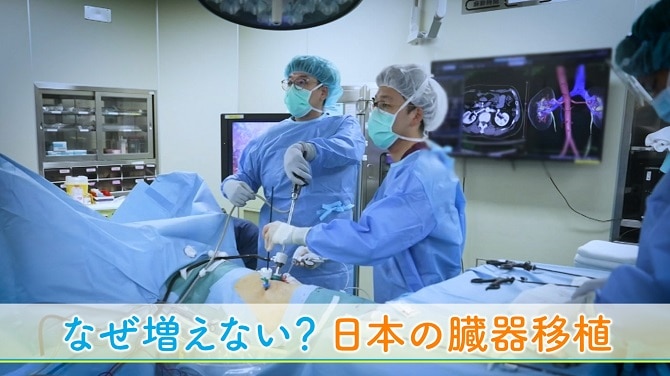 海外に比べ少ない臓器提供　日本の臓器移植の課題とは？