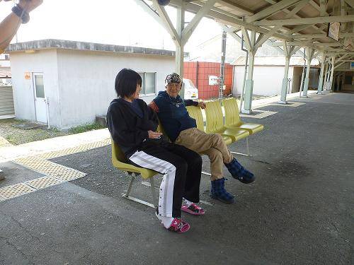 西小泉駅で会った、もうすぐ女子高生