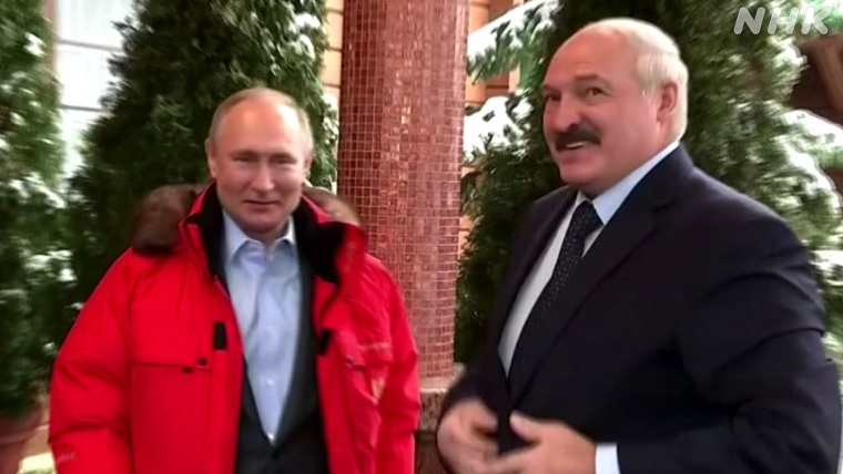 プーチン大統領とルカシェンコ大統領