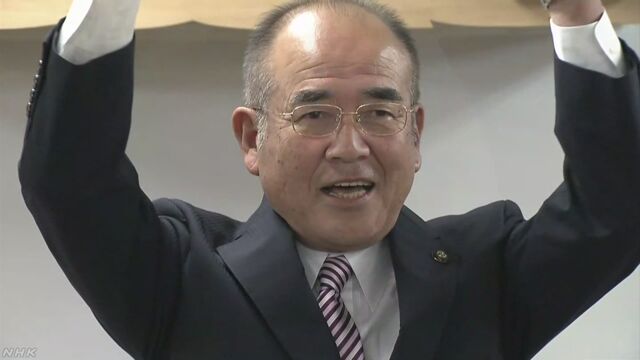 佐賀市長選 現職の秀島敏行氏 無投票で４選