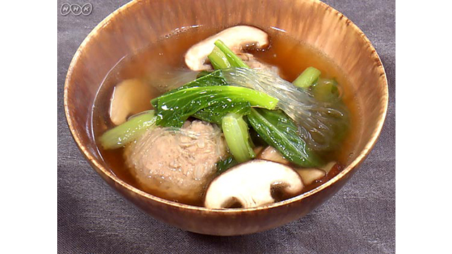 台湾風肉団子スープ