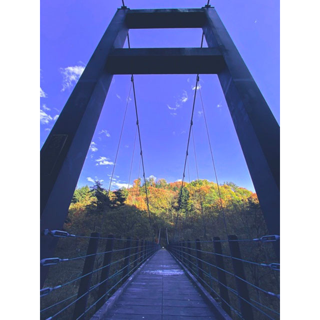 「雄大なつり橋」 