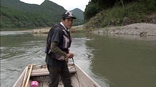 熊野川の渡し舟