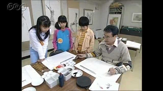 スーパーえいごリアン】中国の水墨画に挑戦！ NHK for School