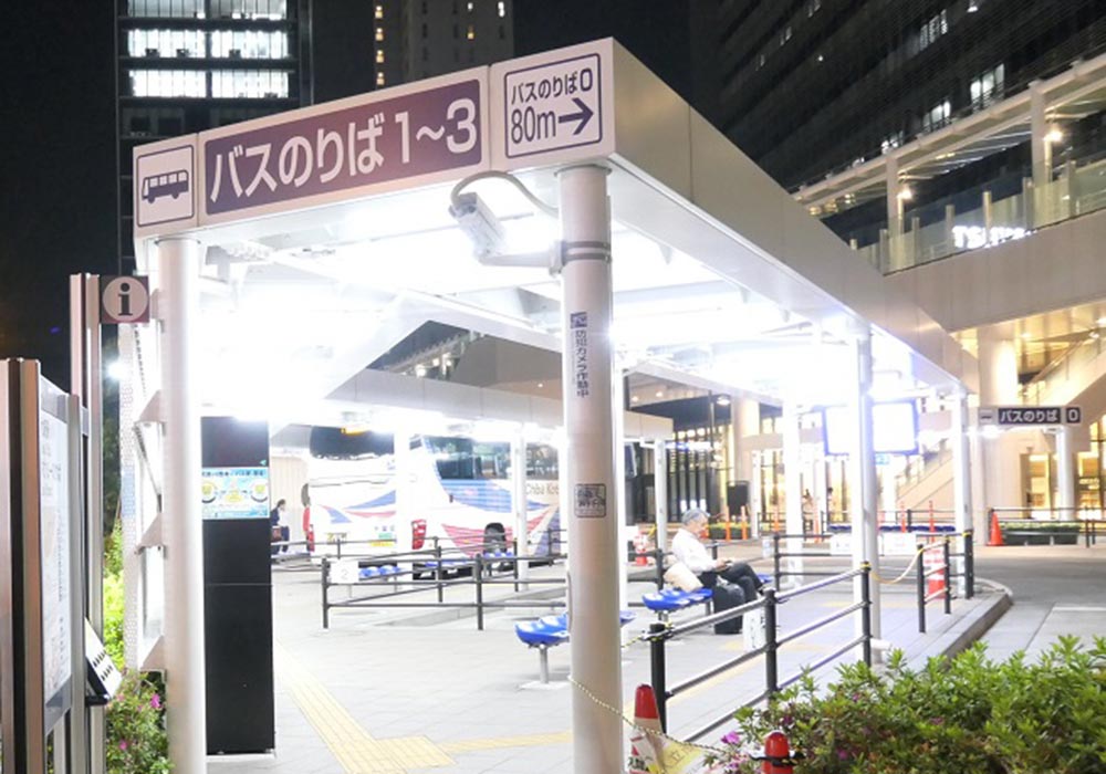大崎駅のバスターミナル