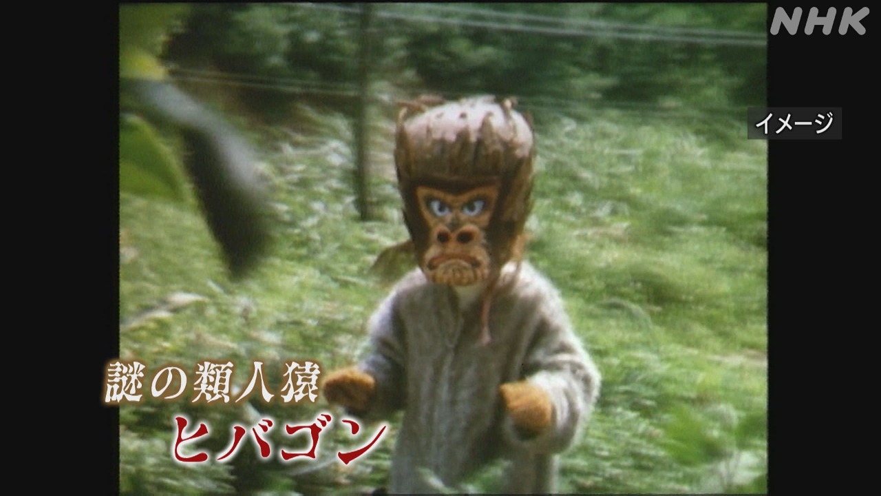 広島県庄原市JR芸備線の備後西城駅 謎の類人猿ヒバゴン一色に | NHK