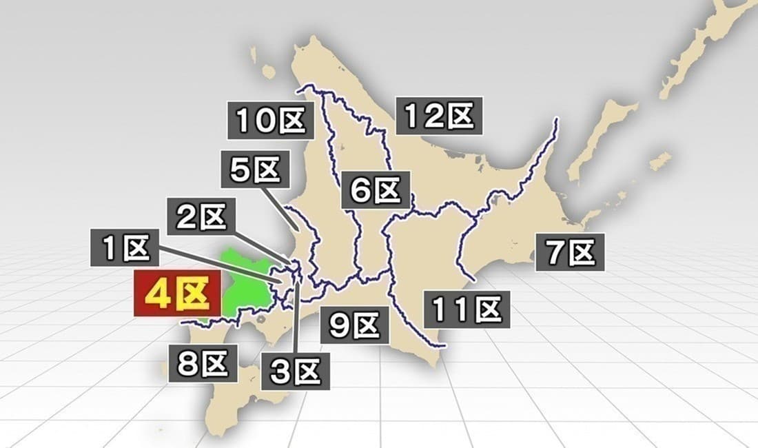 北海道4区 戦いの歴史 最近の選挙結果は