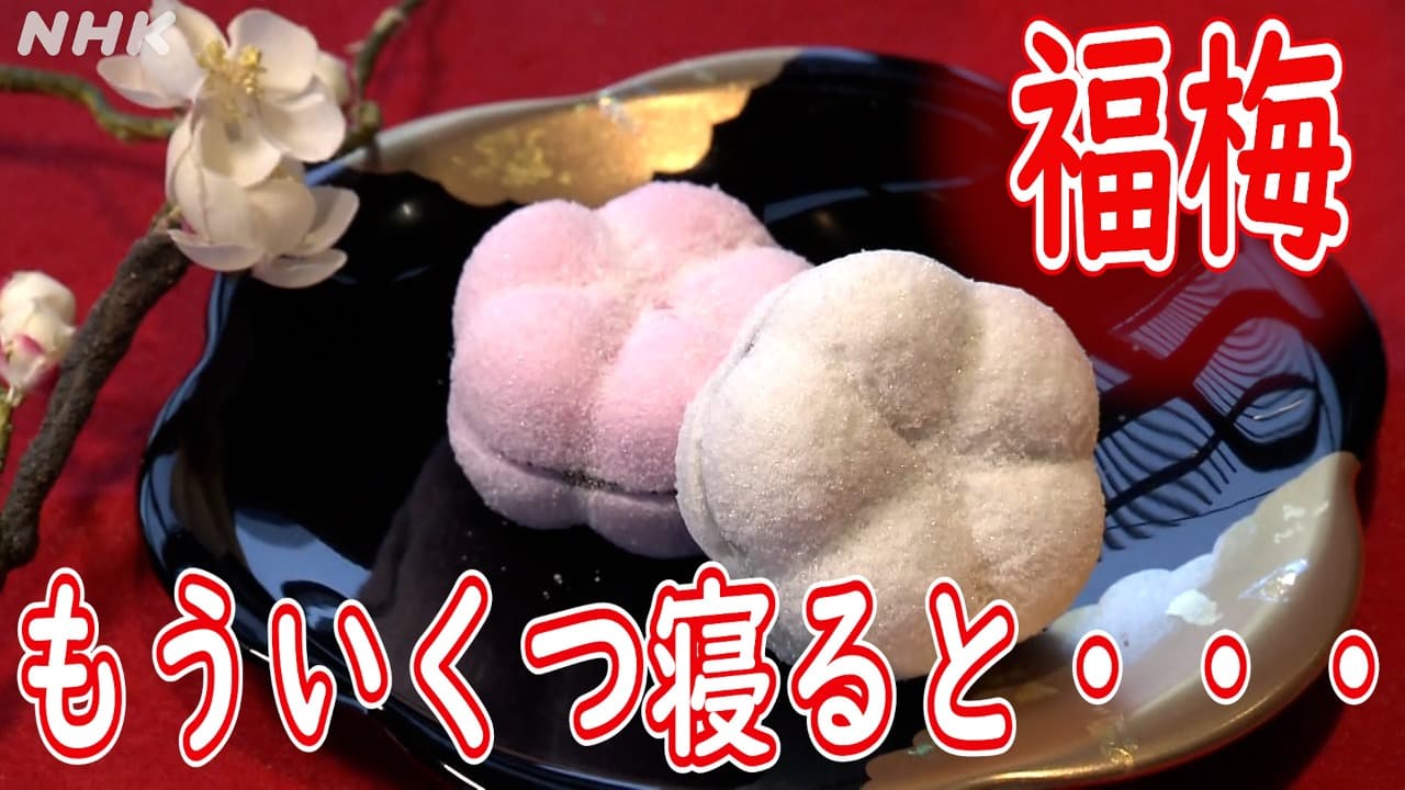 もういくつ寝ると…金沢のお正月　伝統の和菓子・福梅作り