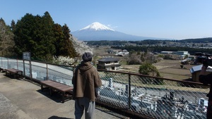 富士山、おはよ～