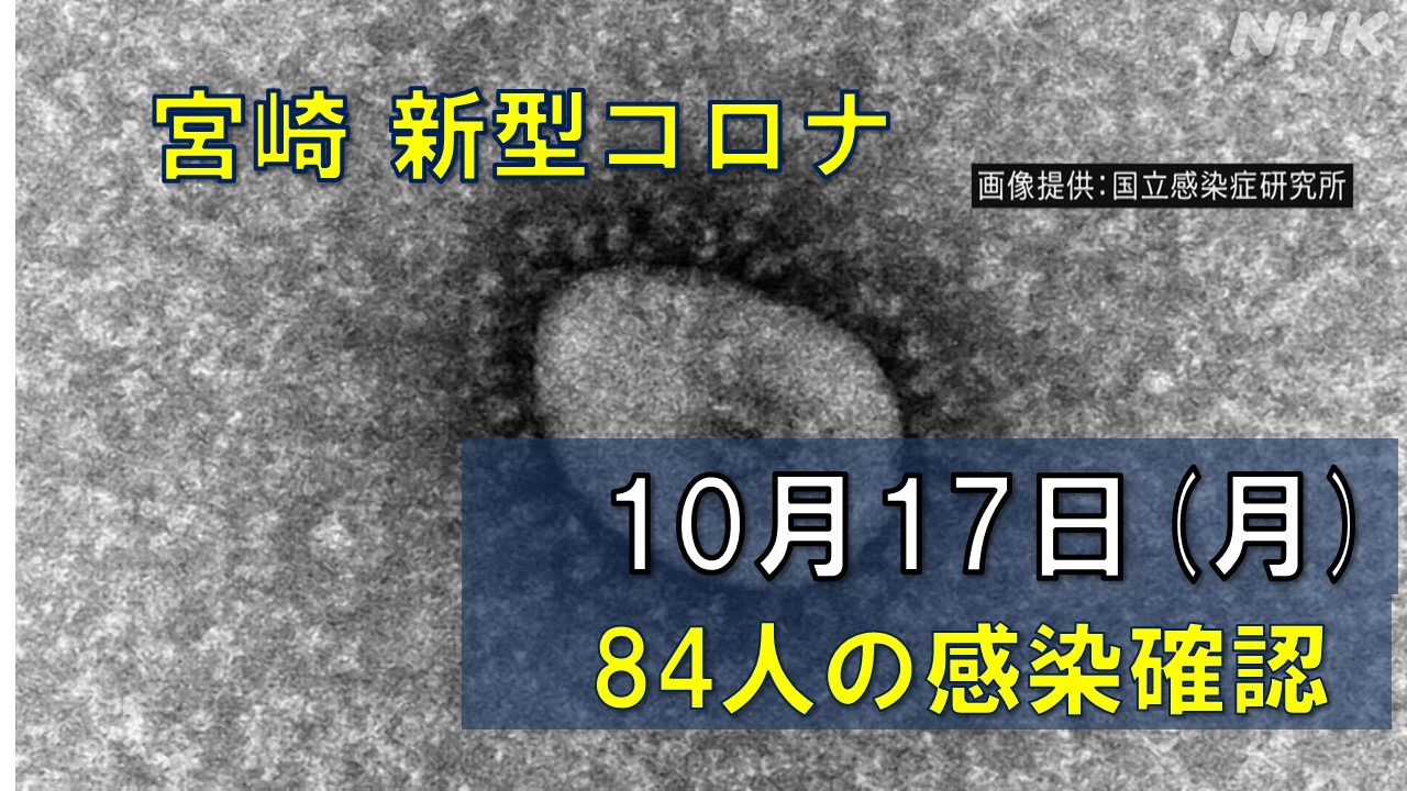 【随時更新】コロナ 宮崎の感染者数や病床使用率（10月17日）