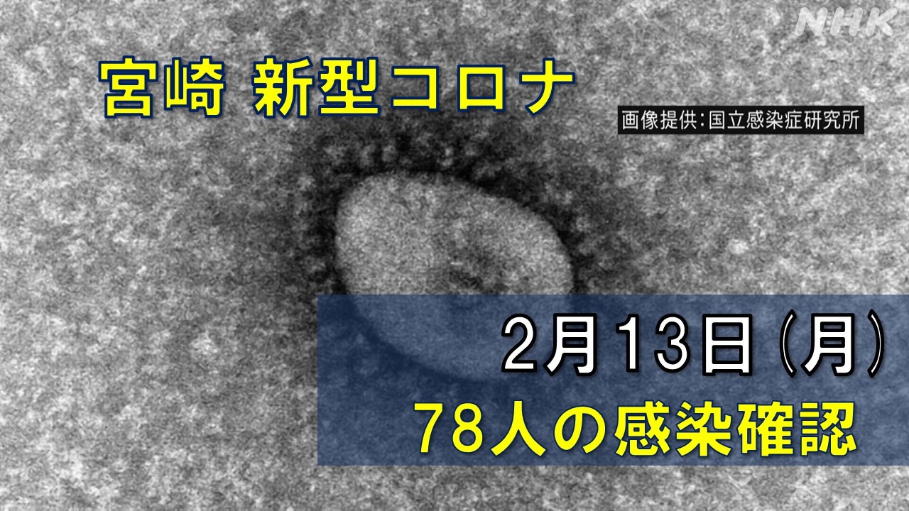 【随時更新】コロナ 宮崎の感染者数や病床使用率（2月13日）