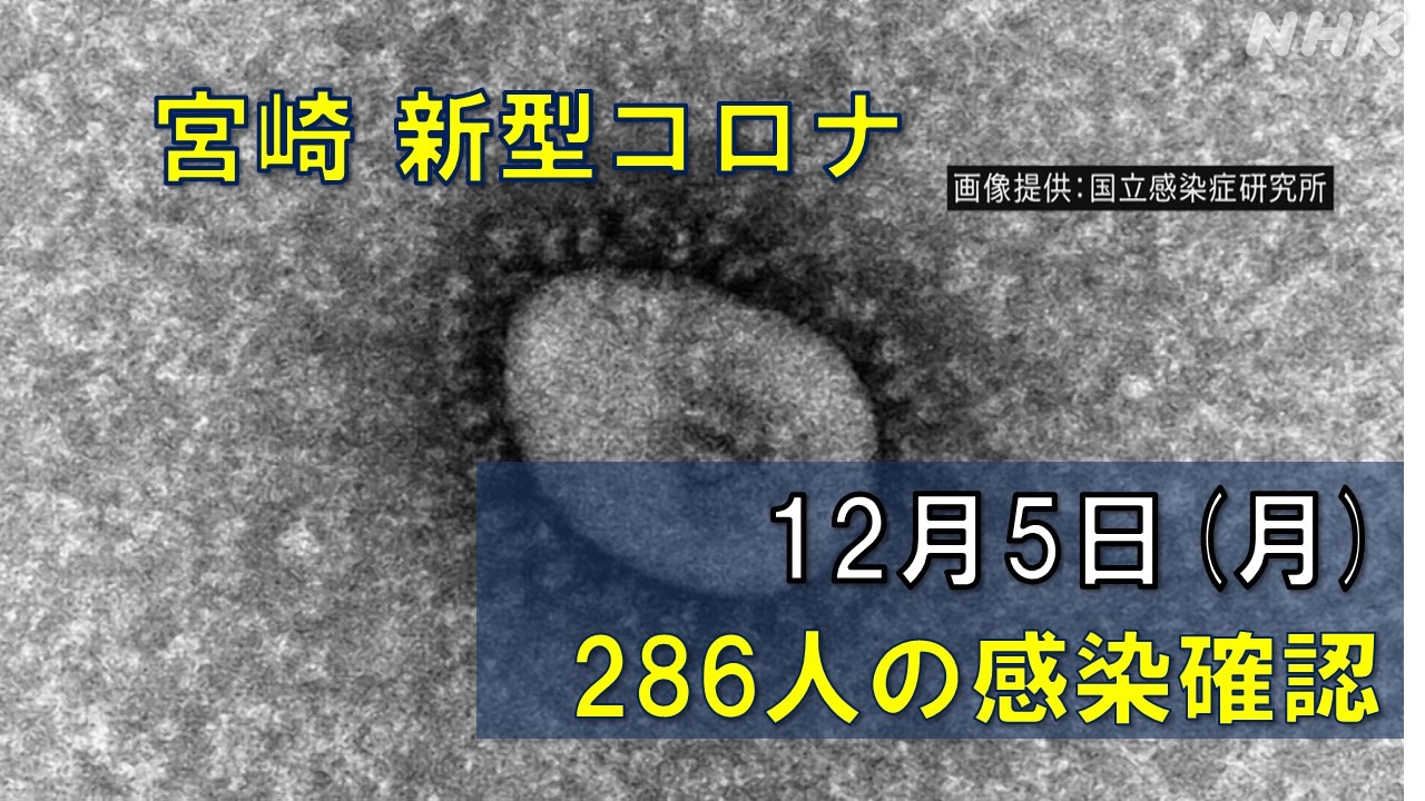 【随時更新】コロナ 宮崎の感染者数や病床使用率（12月5日）