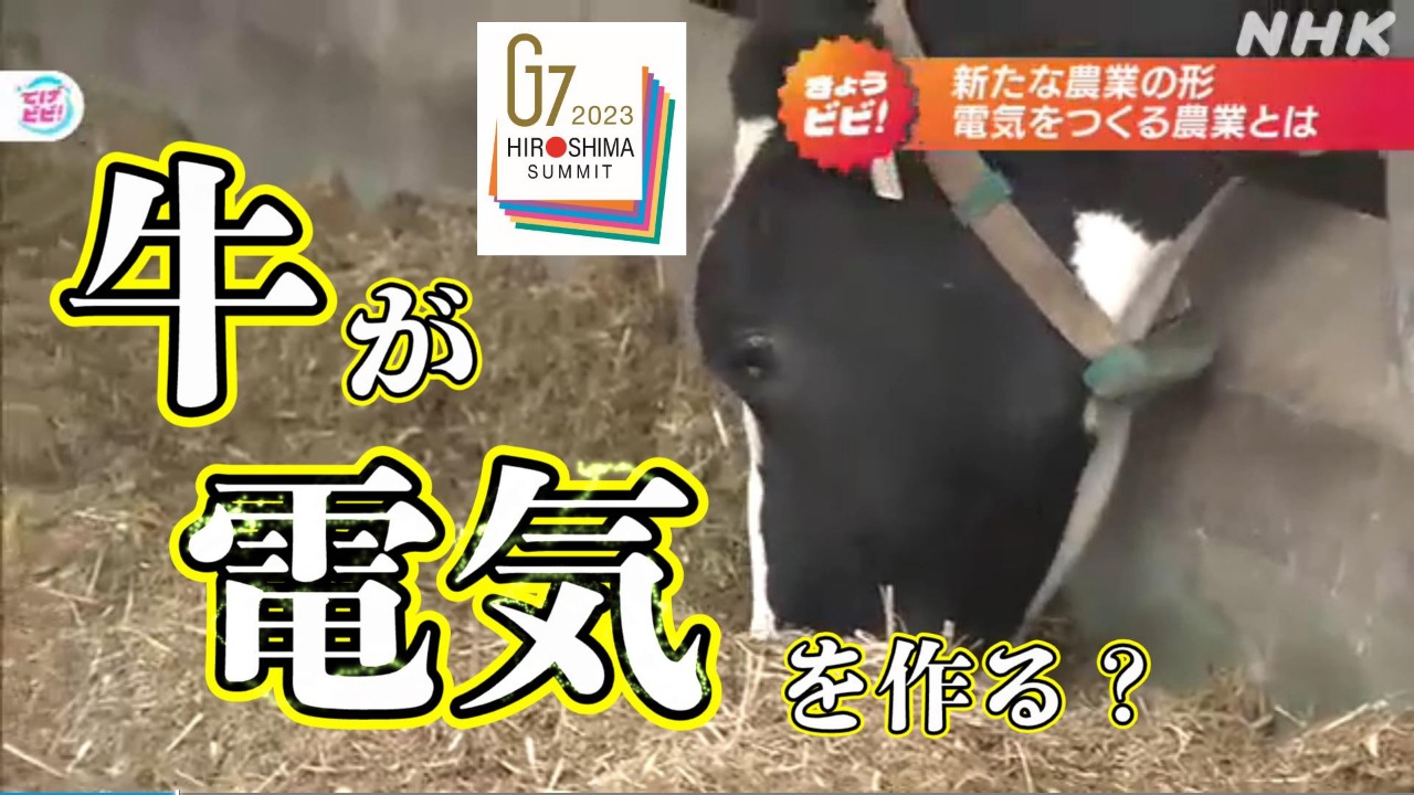 G7広島サミット 農業大臣会合 宮崎で電気を作る農業とは？