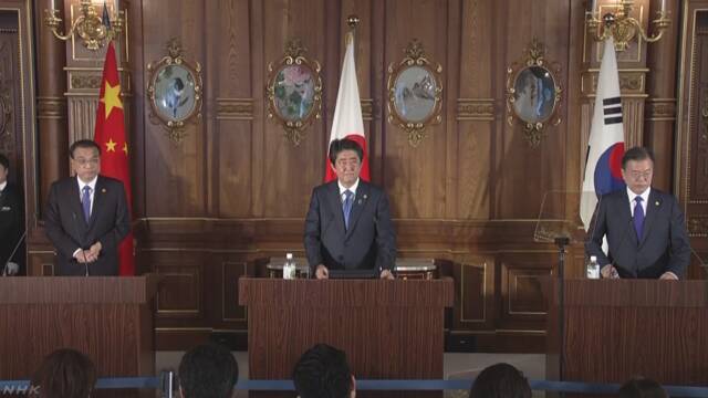 朝鮮半島の完全な非核化へ ３か国で協調して行動 安倍首相 日中韓首脳会議 注目の発言集 Nhk政治マガジン
