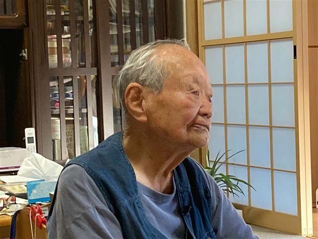 中尾伸治さん（87）