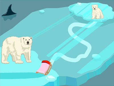 北極の世界 ～北極の子グマを救え～