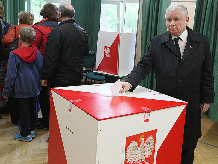 ポーランドの投票箱
