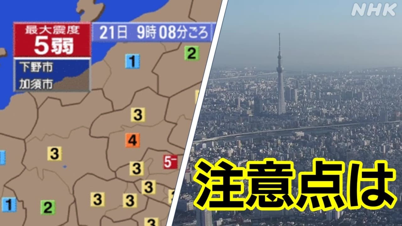 Intensité sismique de 5 ou moins à Saitama et Tochigi, séisme frappant directement la zone métropolitaine de Tokyo. Quelle est la relation avec le séisme au large de l’est de la préfecture de Chiba ?Expert « Activité sismique conventionnelle » 21 mars 2024