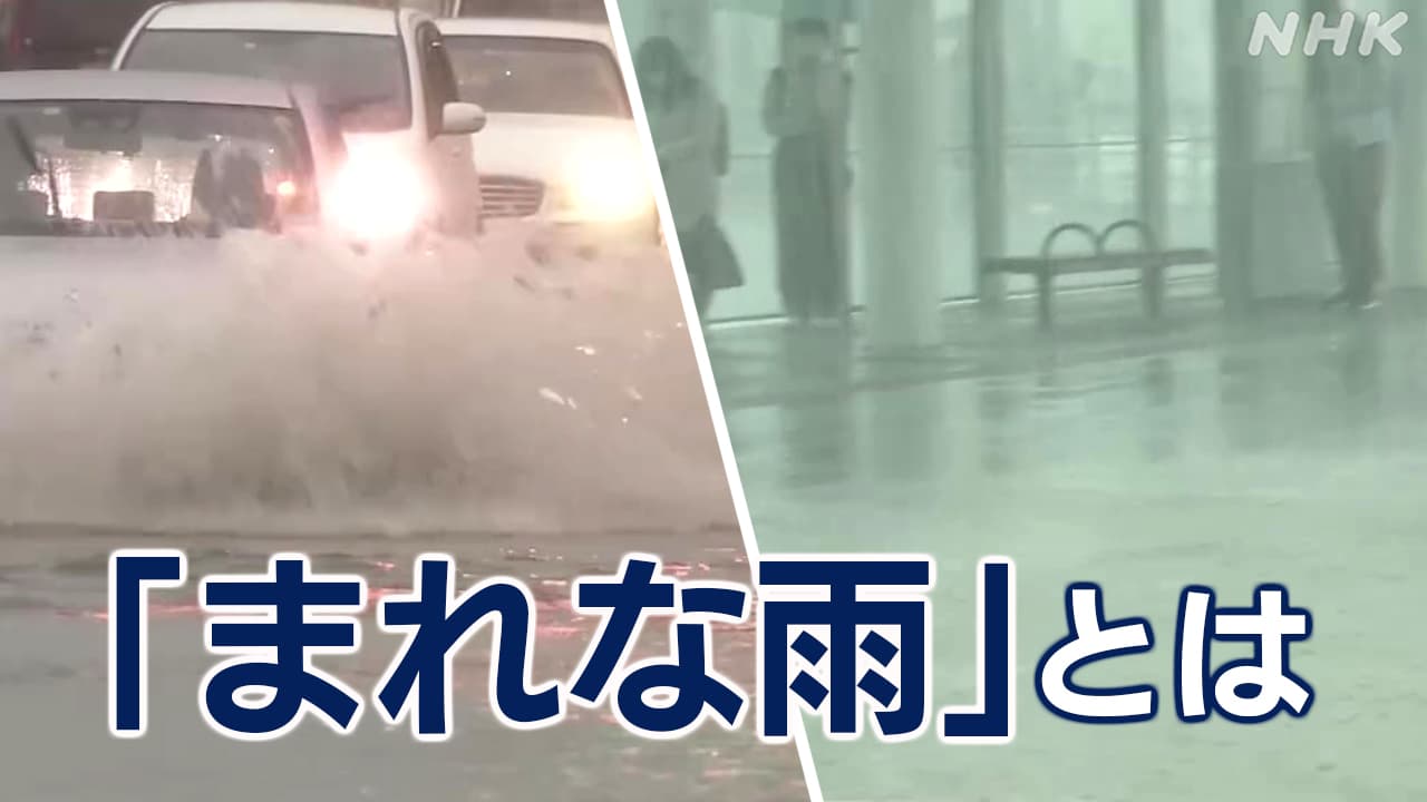 茨城県「まれな雨」100年に1度より低い頻度 埼玉 東京23区の雨は？