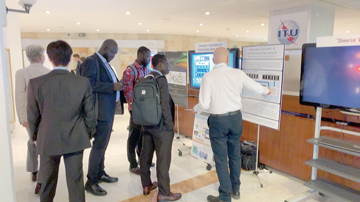 Technology exhibition at ITU-R (July 2019)