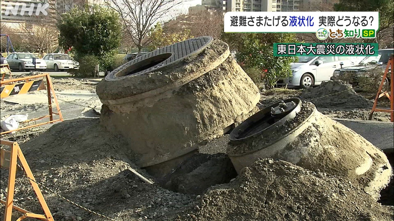 東日本大震災の液状化