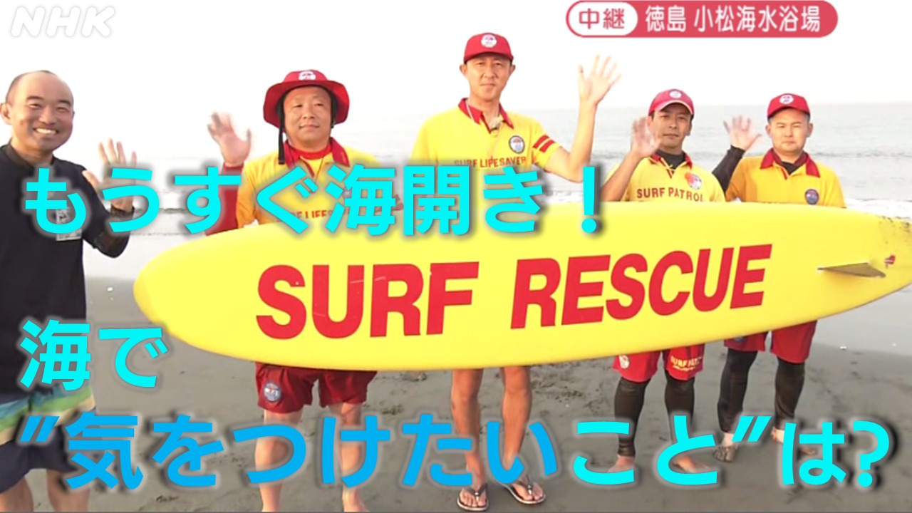 徳島も海開き目前！　安全に楽しむために、気をつけることは？