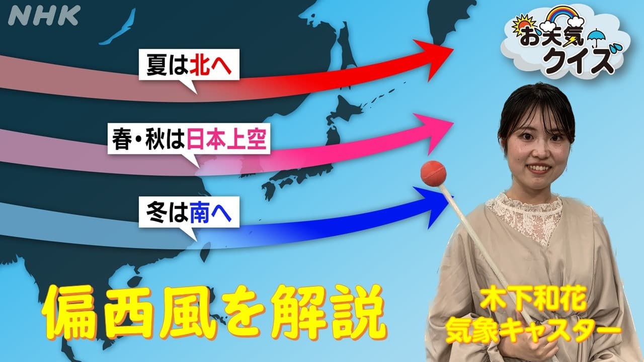 春の天気を左右する偏西風 NHK鳥取 新気象キャスター木下解説