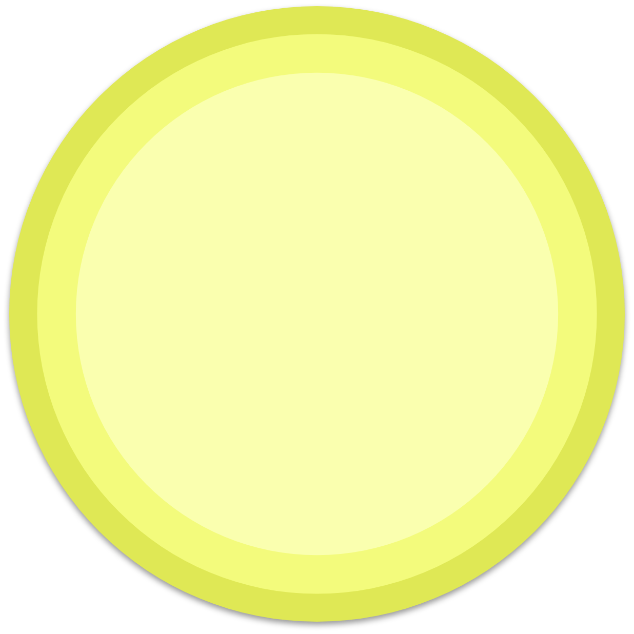 背景の円
