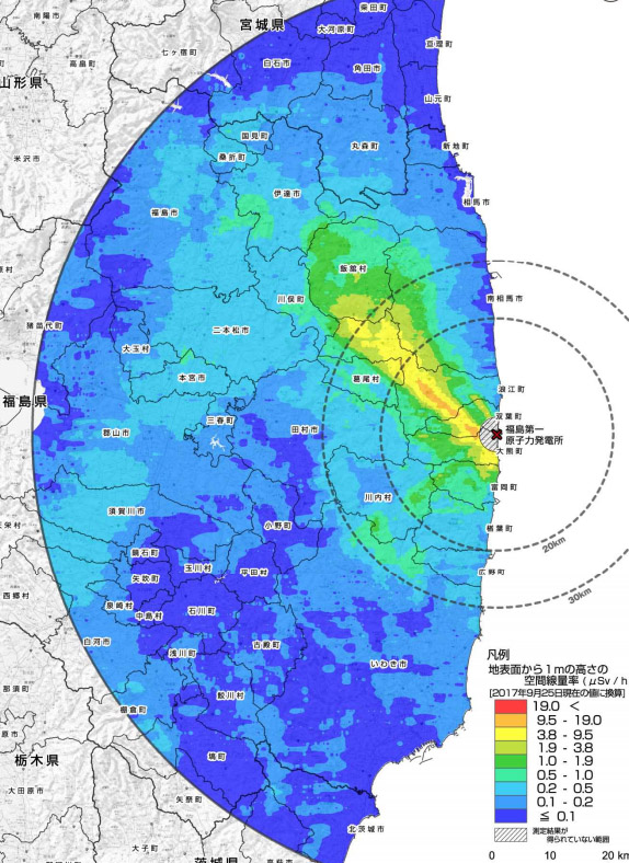 空間線量率マップ | Here are Fuku stories – fMAP｜NHK Fukushima